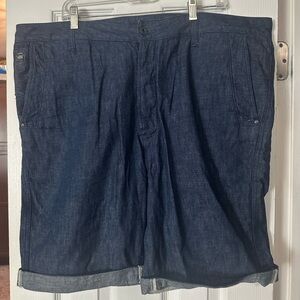 Men’s G-Star Raw Dark Blue Jean Shorts Sz. 40